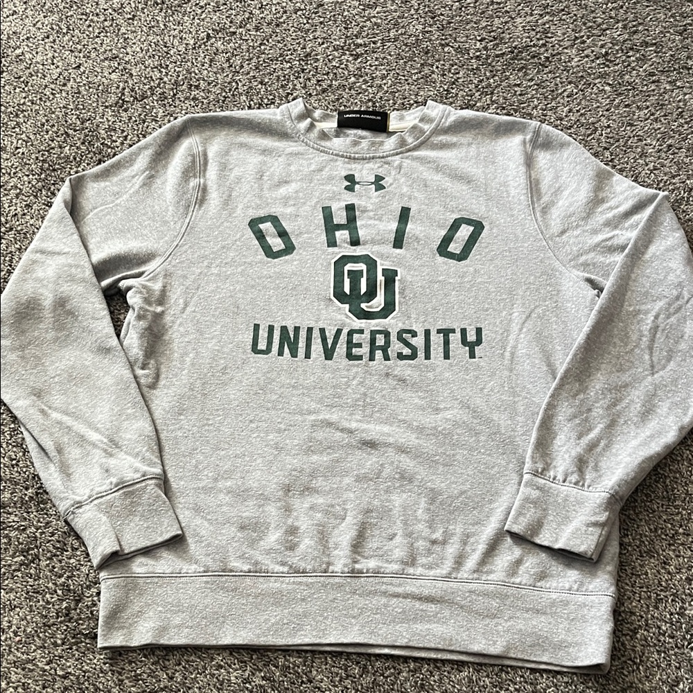 Under Armour Gray Ohio University Crewneck sweater